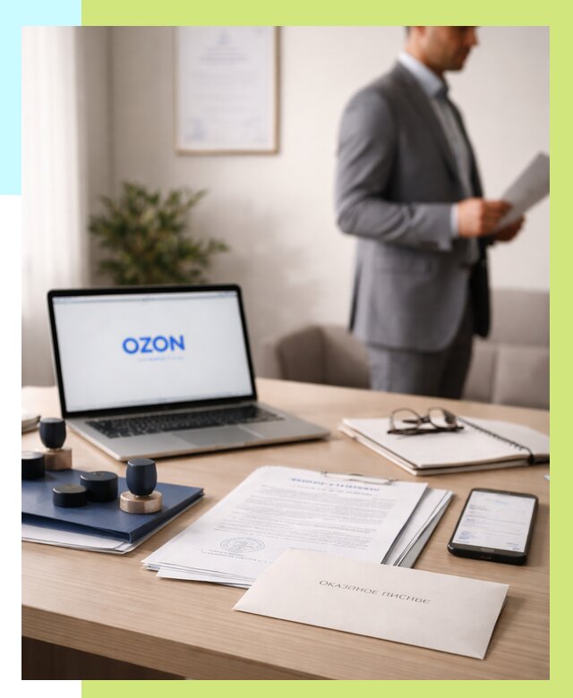 Отказное письмо для Ozon в Мытищах от 3554 р. | Сертэкс